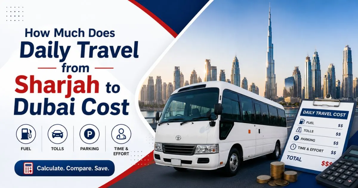 How Much Does Daily Travel from Sharjah to Dubai Cost