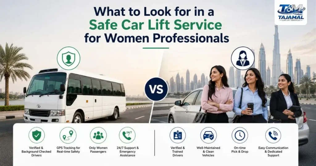 What to Look for in a Safe Car Lift Service for Women Professionals