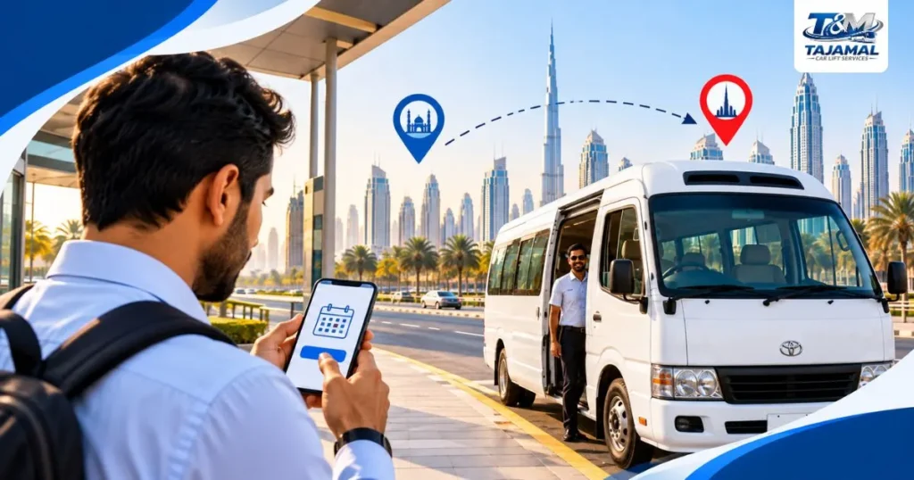 How to Book a Monthly Car Lift from Sharjah to Dubai